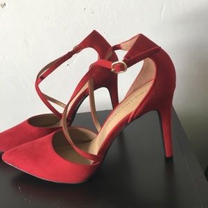 Christian Siriano for Payless, red heels